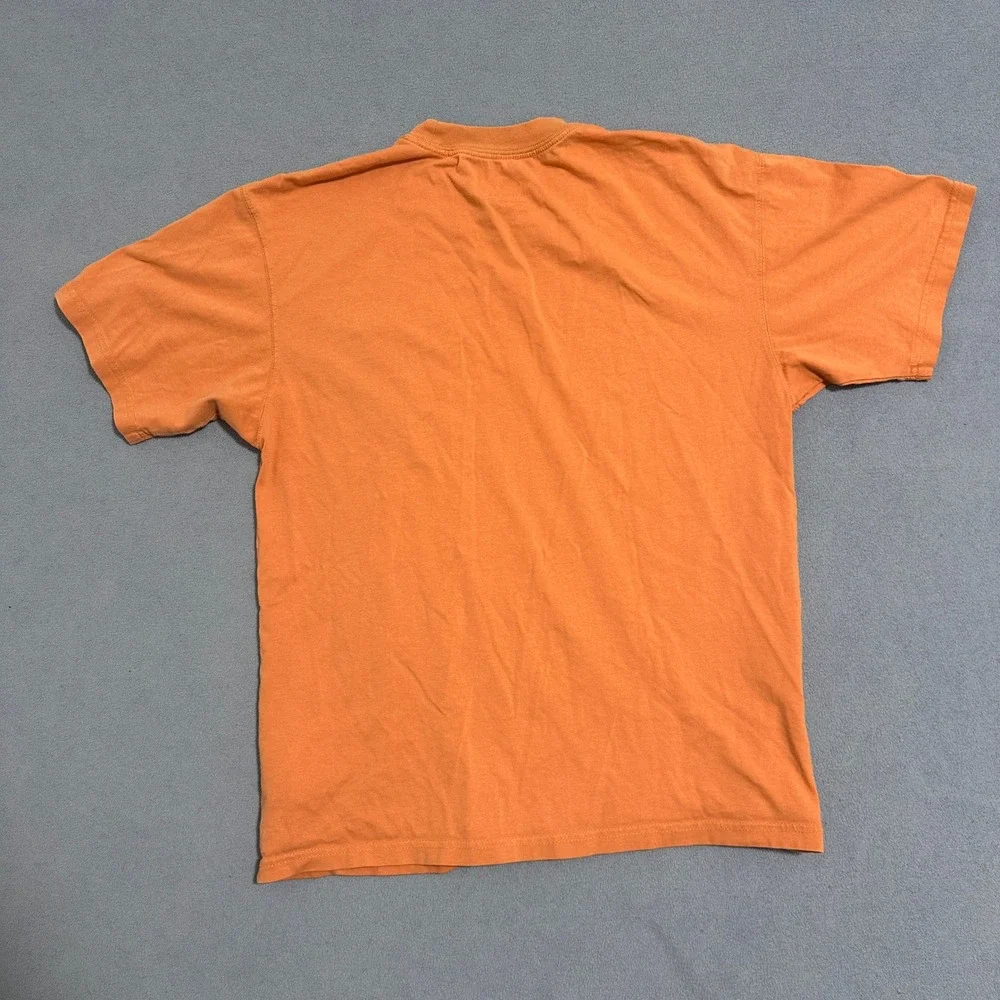 The Nike Tee Crew-Neck T-Shirt Short Sleeve Loose Fit Orange‎ Mens Size S